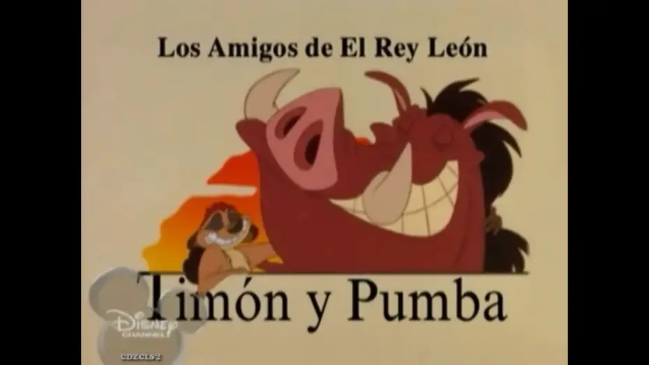 Wideo do serialu Timon i Pumba — Timón y Pumba Opening y Ending Español Castellano