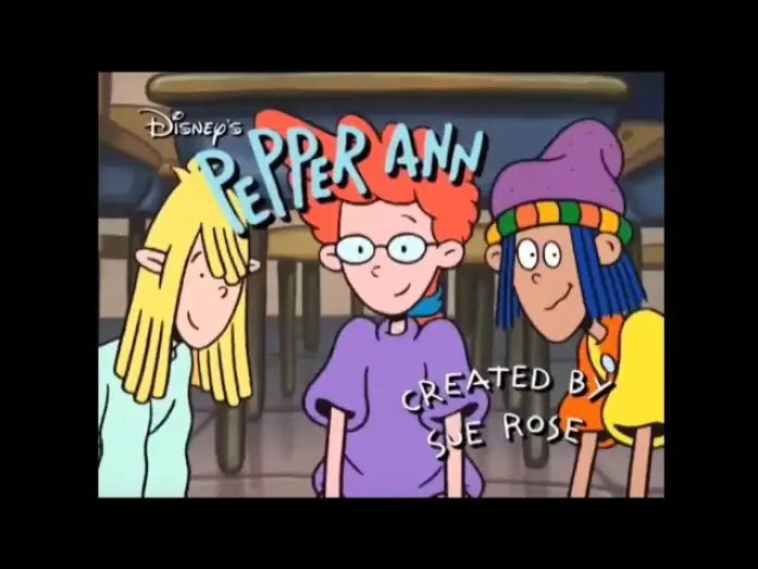 Wideo do serialu Pepper Ann — Pepper Ann Intro