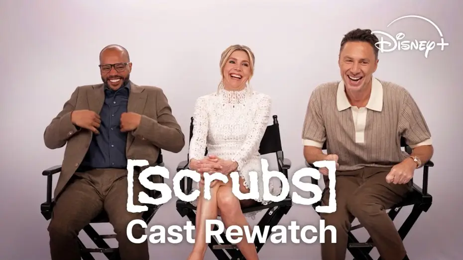 Видео к сериалу Hoży doktorzy — Zach Braff, Donald Faison & Sarah Chalke Watch Classic Scrubs Moments