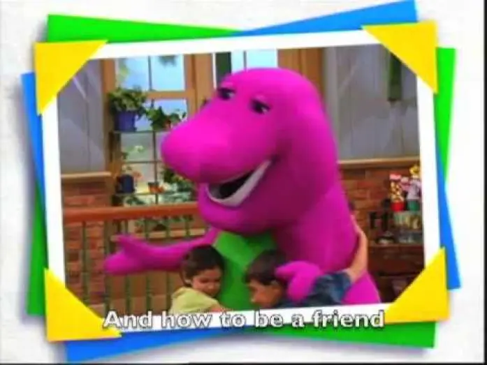 Wideo do serialu Barney i przyjaciele — Barney Theme Song with Subtitle