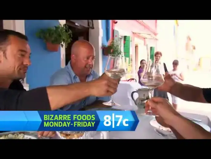 Wideo do serialu Dziwaczne potrawy — Voice Over Talent - Travel Channel Bizarre Foods Promo Tagline