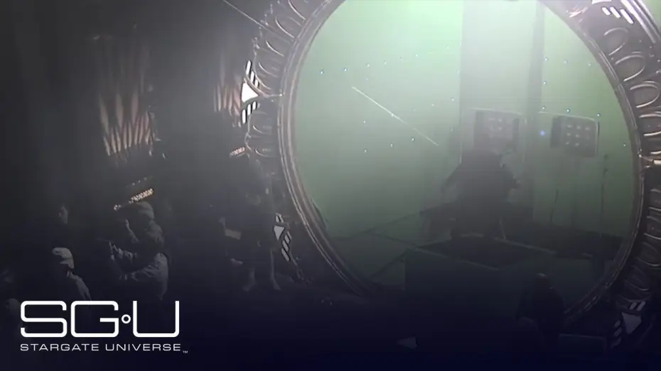 Видео к сериалу Gwiezdne wrota. Wszechświat — Explosive Stargate Stunt!