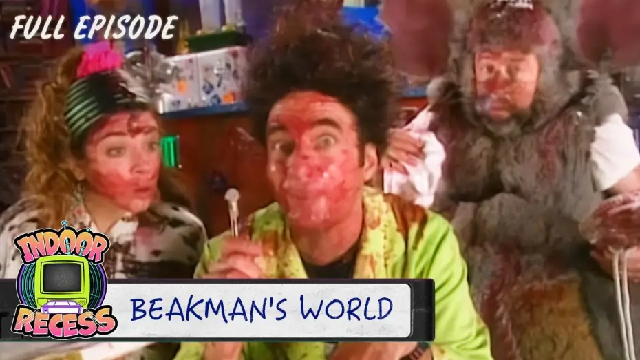 Wideo do serialu Świat Beakmana — Rain, Beak-mania, And Volcanos | Beakman's World Season 1 Episode 1 | Indoor Recess