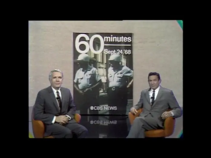 Видео к сериалу 60 minut — 1968 opener for 60 Minutes, "a kind of a magazine for television"