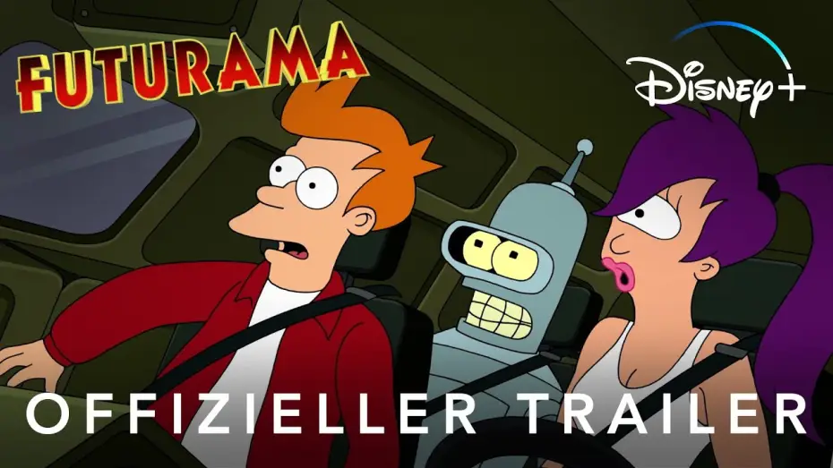 Видео к сериалу Futurama — Offizieller Trailer