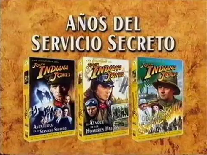 Видео к сериалу Kroniki młodego Indiany Jonesa — Las Aventuras del Joven Indiana Jones [Promo Edición VHS]