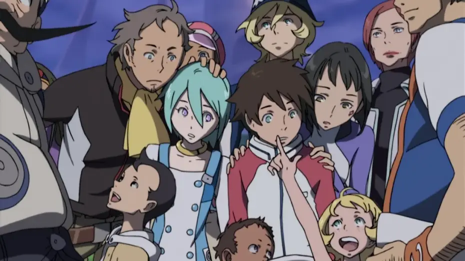 Видео к сериалу Eureka Seven — Opening 4 | Sakura - Nirgilis [Creditless]