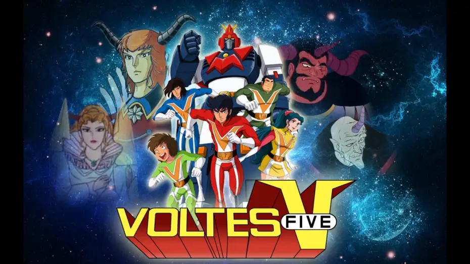 Wideo do serialu Voltes V — Opening | Voltes V no Uta - Mitsuko Horie, Koorogi '73, and Columbia Cradle Association [Subtitled]
