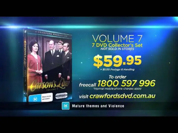 Wideo do serialu Carson's Law — Carson's Law Volume 7