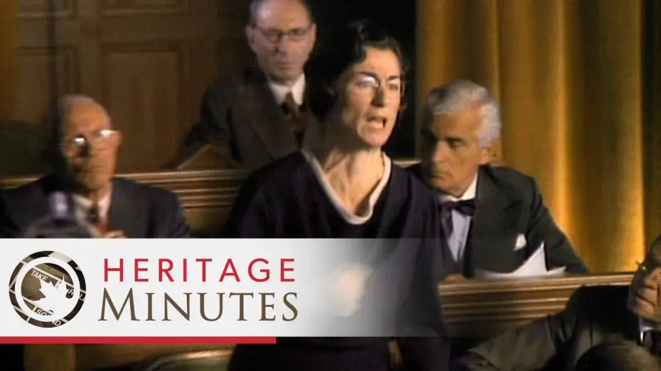 Wideo do serialu Heritage Minutes — Heritage Minutes: Agnes Macphail