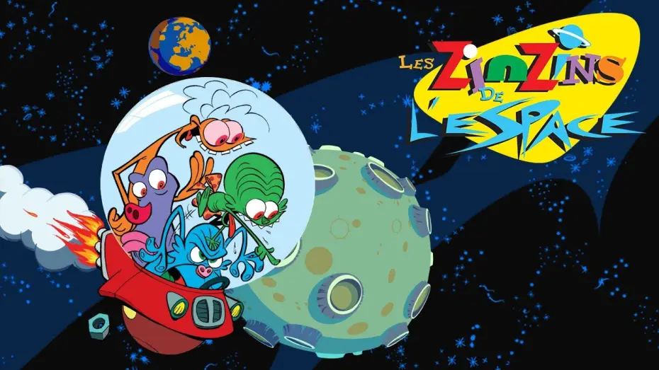Видео к сериалу Les Zinzins de l'espace — Les zinzins de l'espace - Générique Saison 1