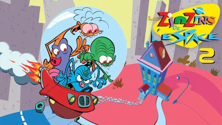 Видео к сериалу Les Zinzins de l'espace — Les zinzins de l'espace - Générique Saison 2