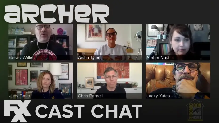 Wideo do serialu Archer — Season 11: Quarantine Recording Cast Chat