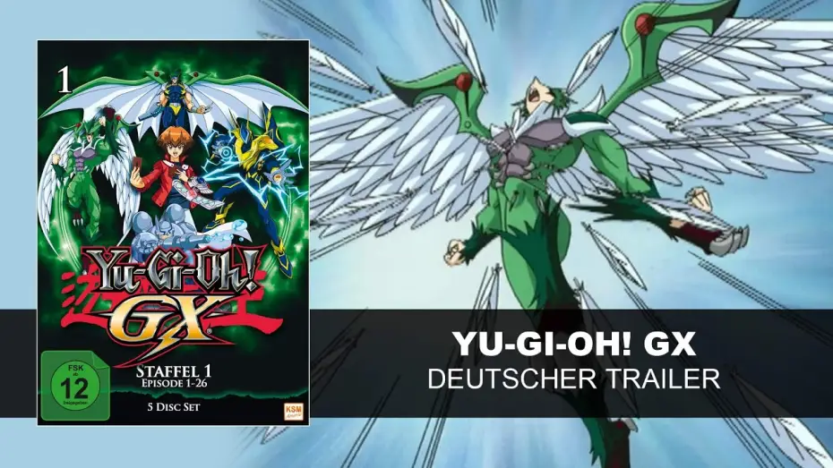 Wideo do serialu 遊戯王デュエルモンスターズＧＸ — Yu-Gi-Oh! GX (Deutscher Trailer) KSM Anime
