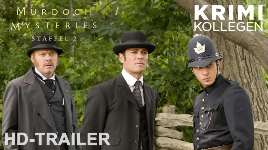Wideo do serialu Detektyw Murdoch — MURDOCH MYSERIES - Staffel 2 - Trailer deutsch [HD] - KrimiKollegen