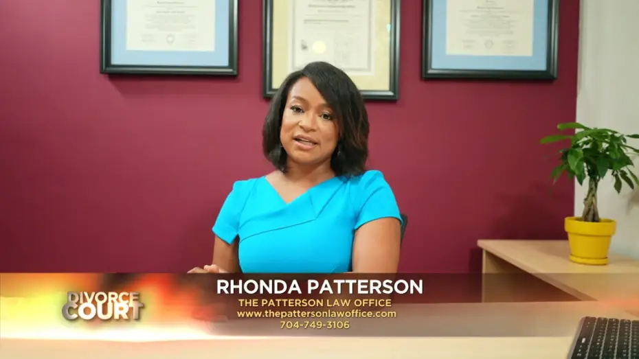 Wideo do serialu Sąd rozwodowy — ASK A LAWYER: Rhonda Patterson "Alimony"