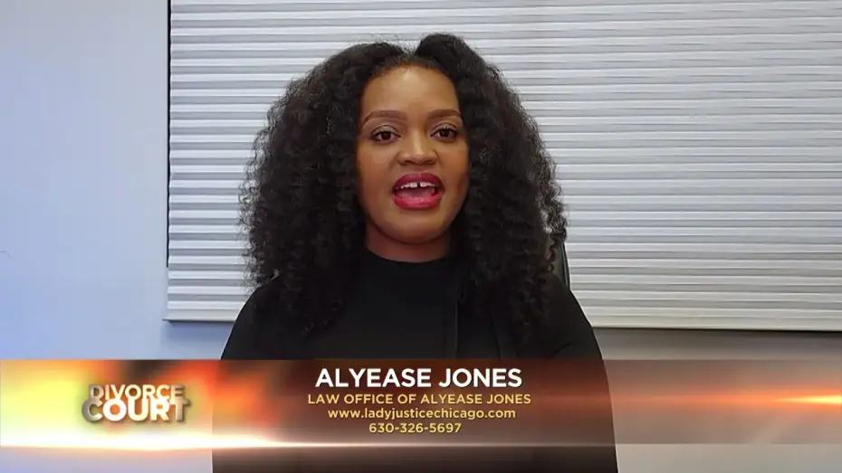 Wideo do serialu Sąd rozwodowy — ASK A LAWYER: Alyease Jones "Red Flags Before Marriage"