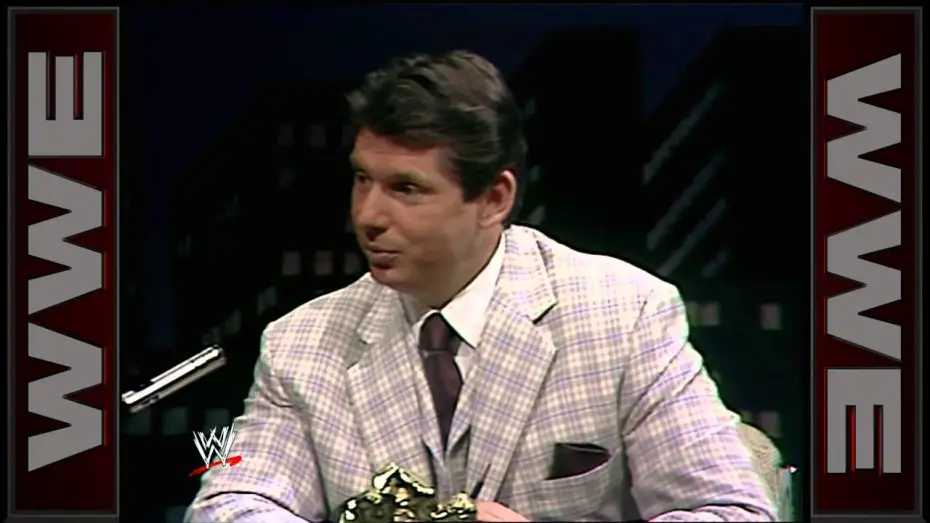 Видео к сериалу Tuesday Night Titans — Mr. McMahon interviews the legendary Lou Thesz: Tuesday Night Titans, June 26, 1984