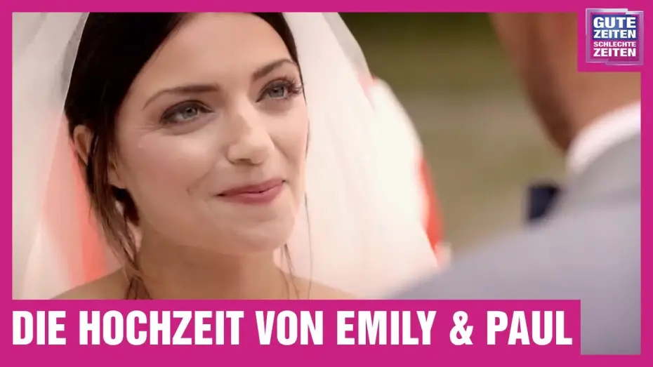 Видео к сериалу Gute Zeiten, schlechte Zeiten — GZSZ Making of | Die Traumhochzeit von Emily und Paul