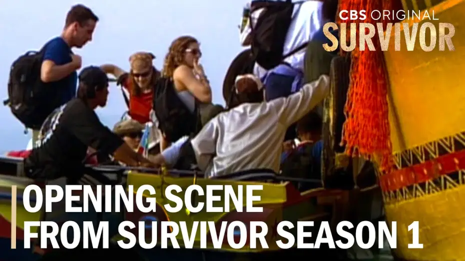 Видео к сериалу Ryzykanci — Survivor Season 1 Opening Scene | First Episode of Survivor (2000)