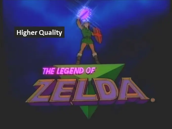 Видео к сериалу The Super Mario Bros. Super Show! — The Legend Of Zelda Cartoon - Opening Theme (Higher Quality)