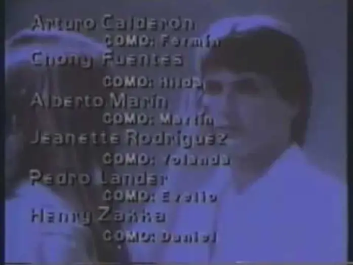 Wideo do serialu Topacio — Topacio (1985) Entrada