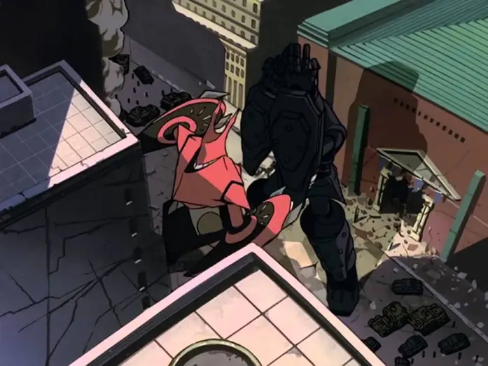 Wideo do serialu THE ビッグオー — Big O ep.1-Big O vs. Dorothy-1 (1st encounter) [720p]