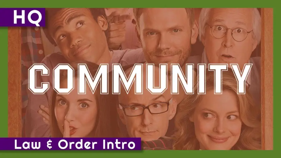 Видео к сериалу Community — Community (2009-2015) Law & Order Intro
