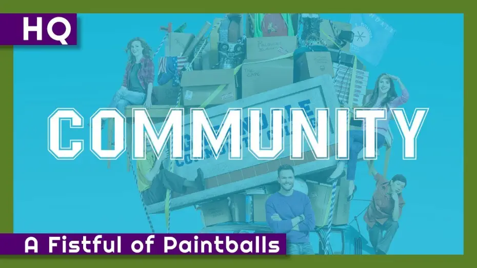 Видео к сериалу Community — Community (2009-2015) "A Fistful of Paintballs" Intro