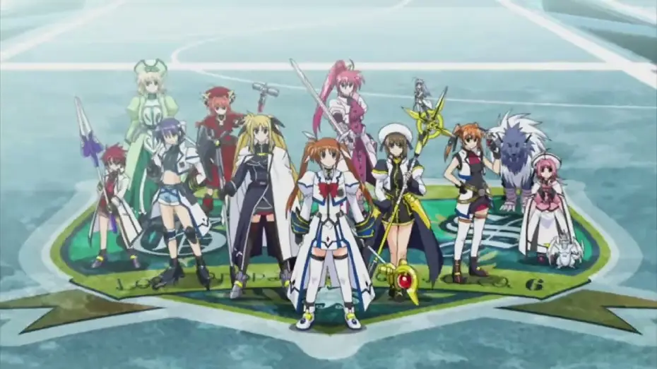 Wideo do serialu Magiczna dziewczyna, Liryczna Nanoha — StrikerS Opening [Subtitled]