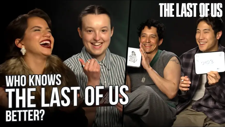 Wideo do serialu The Last of Us — Bella Ramsey, Isabela Merced, Gabriel Luna & Young Mazino battle it out
