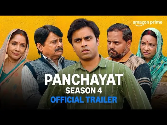 Видео к сериалу पंचायत — Panchayat Season 4 - Official Trailer | Jitendra Kumar, Neena Gupta, Raghubir Yadav | Prime Video IN