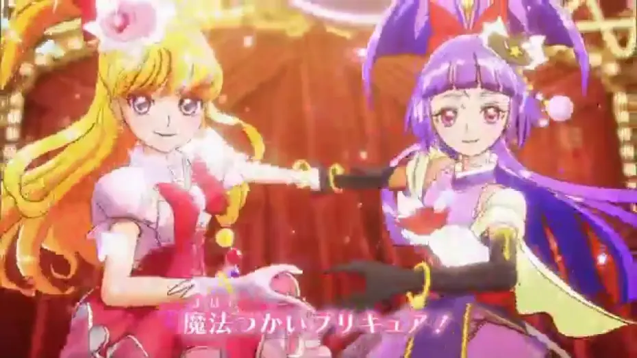 Wideo do serialu Mahoutsukai Precure! — 魔法使いプリキュアED「CURE UP↑RA♡PA☆PA～ほほえみになる魔法～」