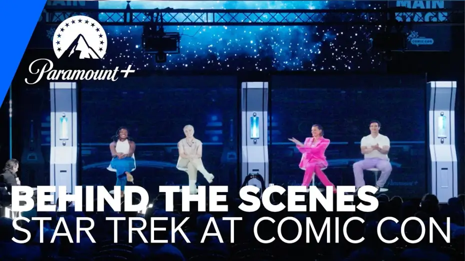 Видео к сериалу Star Trek: Nieznane nowe światy — The Cast Beams Into MCM Comic Con
