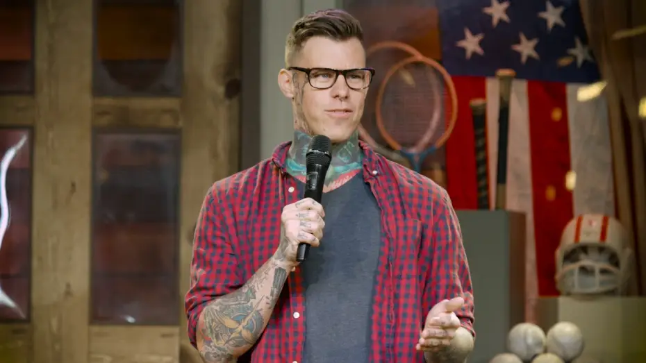 Wideo do serialu Dry Bar Comedy — Neck Tattoo vs Mountain Dew | Shayne Smith | Dry Bar Comedy