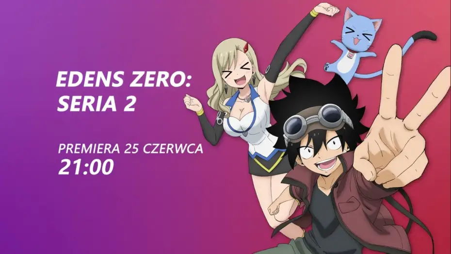Wideo do serialu Edens Zero — MEGAPREMIERA w 2x2TV: Edens Zero: Seria 2 - od 25 czerwca