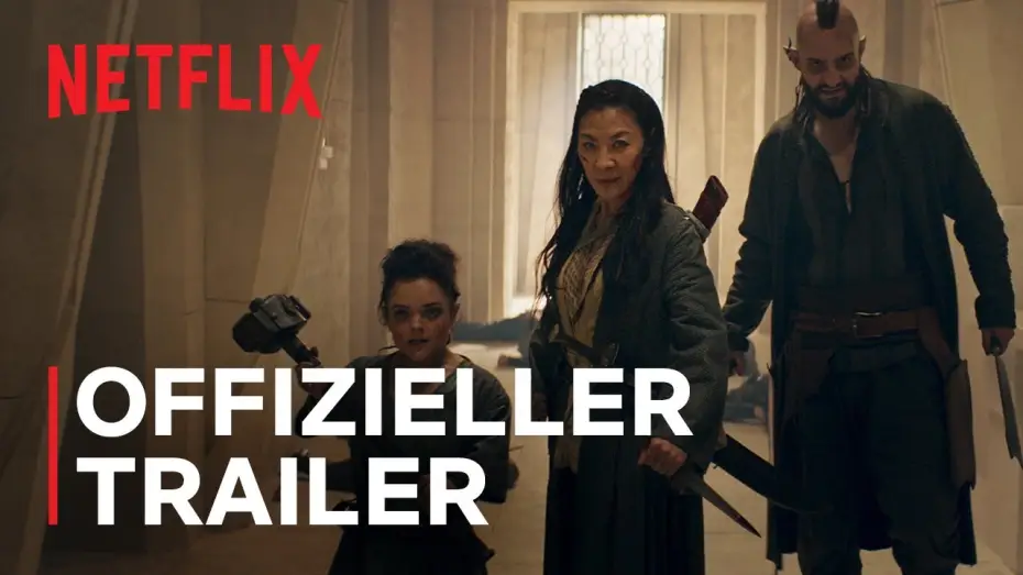 Видео к сериалу Wiedźmin: Rodowód krwi — Offizieller Trailer