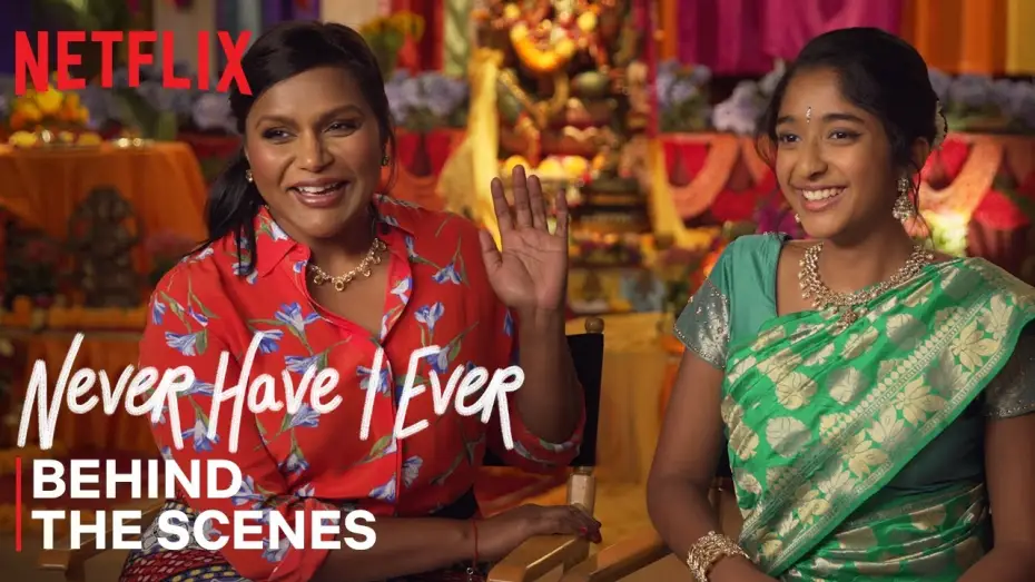 Wideo do serialu Jeszcze nigdy... — Never Have I Ever | Mindy Kaling & Maitreyi Ramakrishnan Celebrate Ganesh Puja Episode | Netflix
