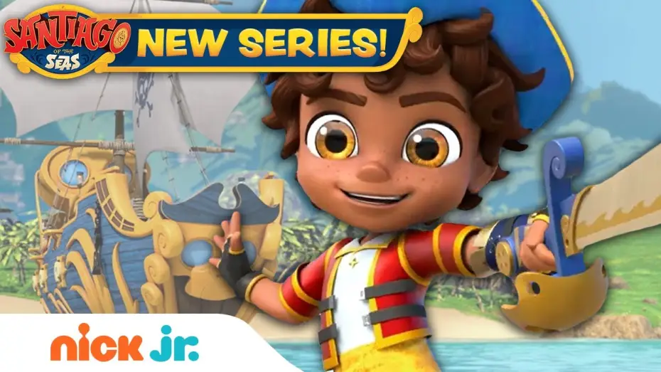 Wideo do serialu Santiago z mórz — NEW SERIES: Santiago of the Seas Sneak Peek! | Nick Jr.