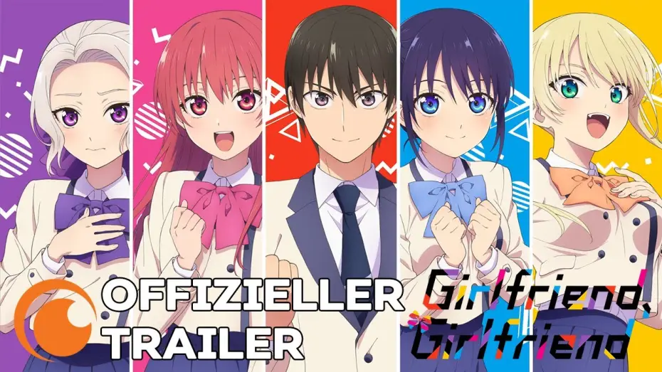 Видео к сериалу Kanojo mo Kanojo — Girlfriend, Girlfriend - Anime Trailer