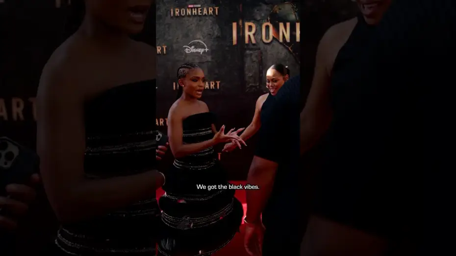 Видео к сериалу Ironheart — Ryan Coogler and Dominique Thorne at the premiere!