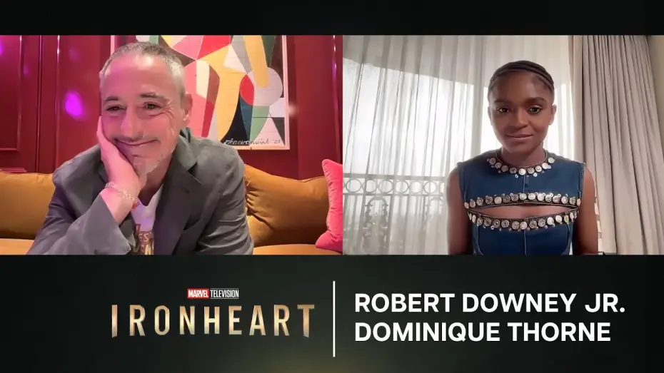 Wideo do serialu Ironheart — Robert Downey Jr. in Conversation with Dominique Thorne
