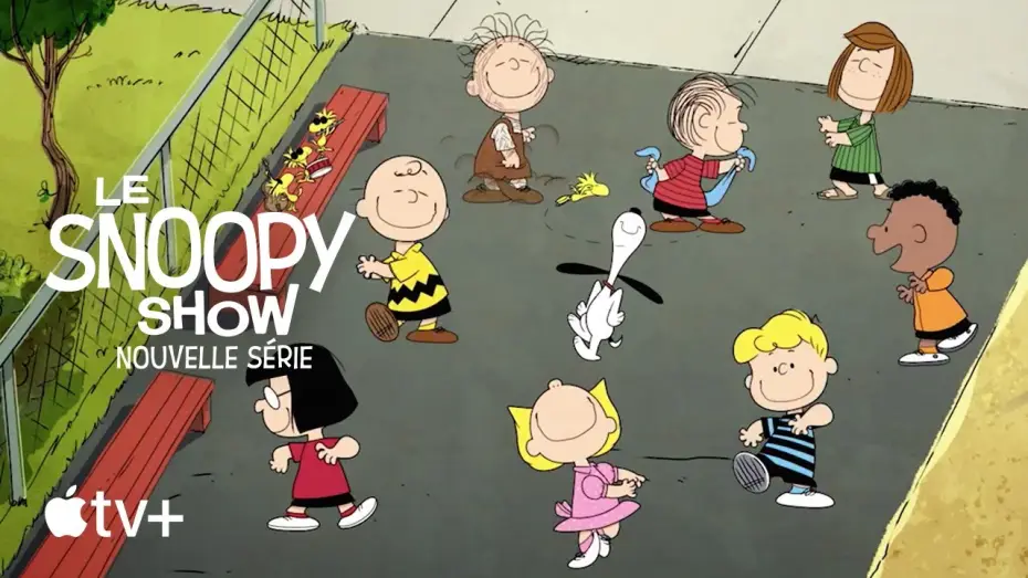 Видео к сериалу Snoopy i jego show — Bande-annonce officielle [VOSTFR]