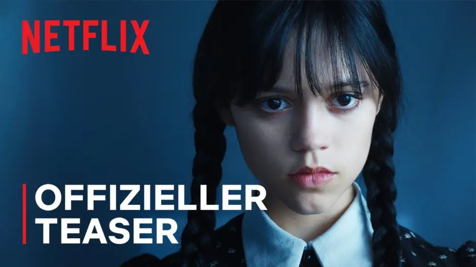 Видео к сериалу Wednesday — Offizieller Teaser