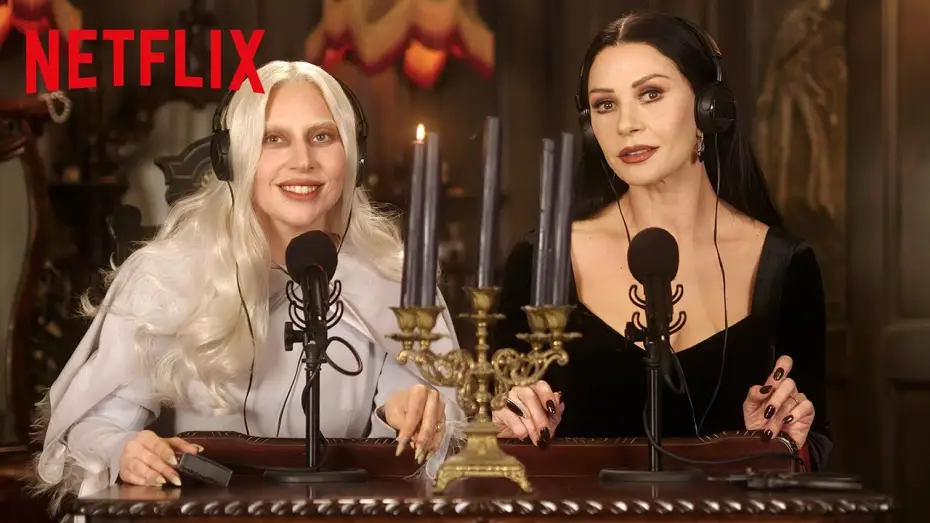 Wideo do serialu Wednesday — Lady Gaga & Catherine Zeta-Jones Morbid ASMR - Season 2
