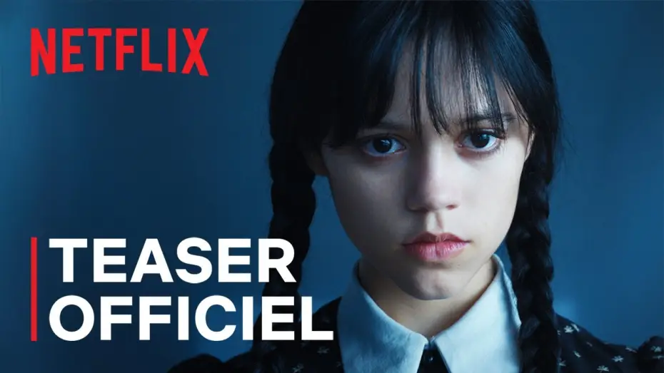 Видео к сериалу Wednesday — Teaser officiel VF