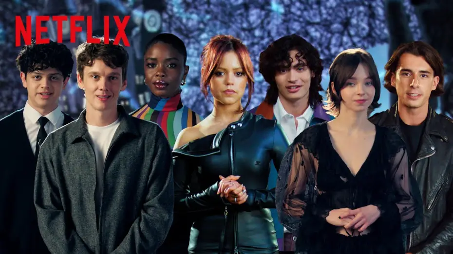 Wideo do serialu Wednesday — The Cast Explains the Different Types of Outcasts at Nevermore