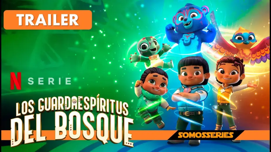 Wideo do serialu Spirit Rangers — Los Guardaespíritus del Bosque Netflix Trailer Español Serie Tv Infantil 2022 Spirit Rangers