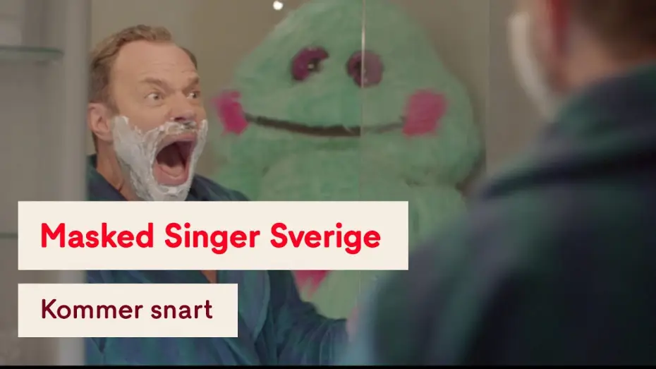 Wideo do serialu Masked Singer Sverige — David Hellenius får oväntat besök i badrummet - Masked Singer Sverige