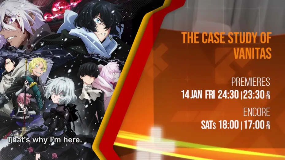 Wideo do serialu Vanitas no Carte — The Case Study of Vanitas (2nd Cour) | Premiering on ANIPLUS - Short PV 1 (English Sub)
